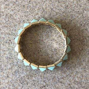 Turquoise and gold bracelet